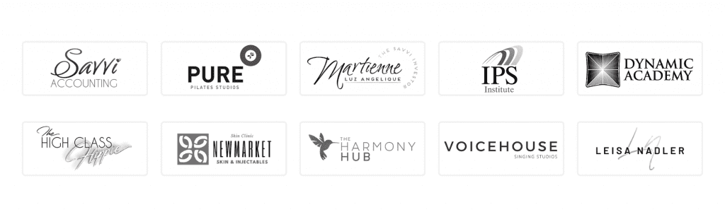 Landing Page client logos 